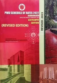 PWD schedule of Rates For Civil Works